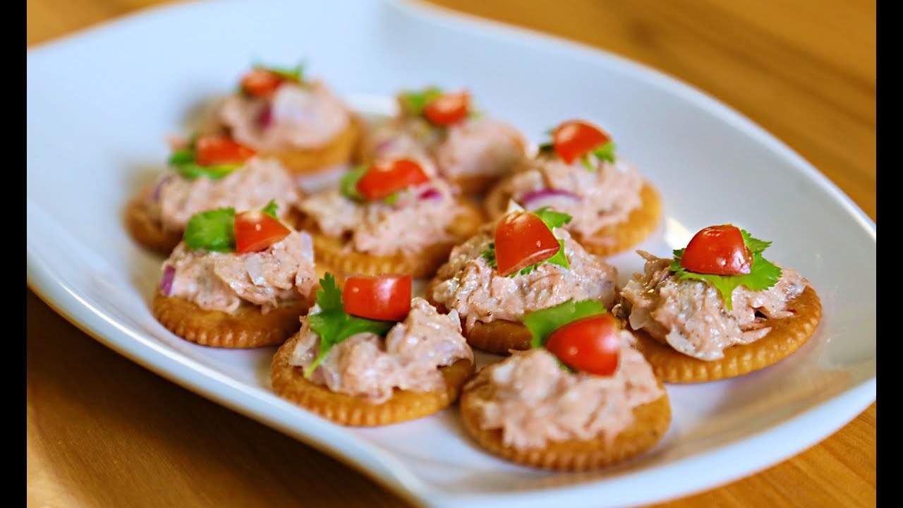 Quick Bites- Biscuit Canapes