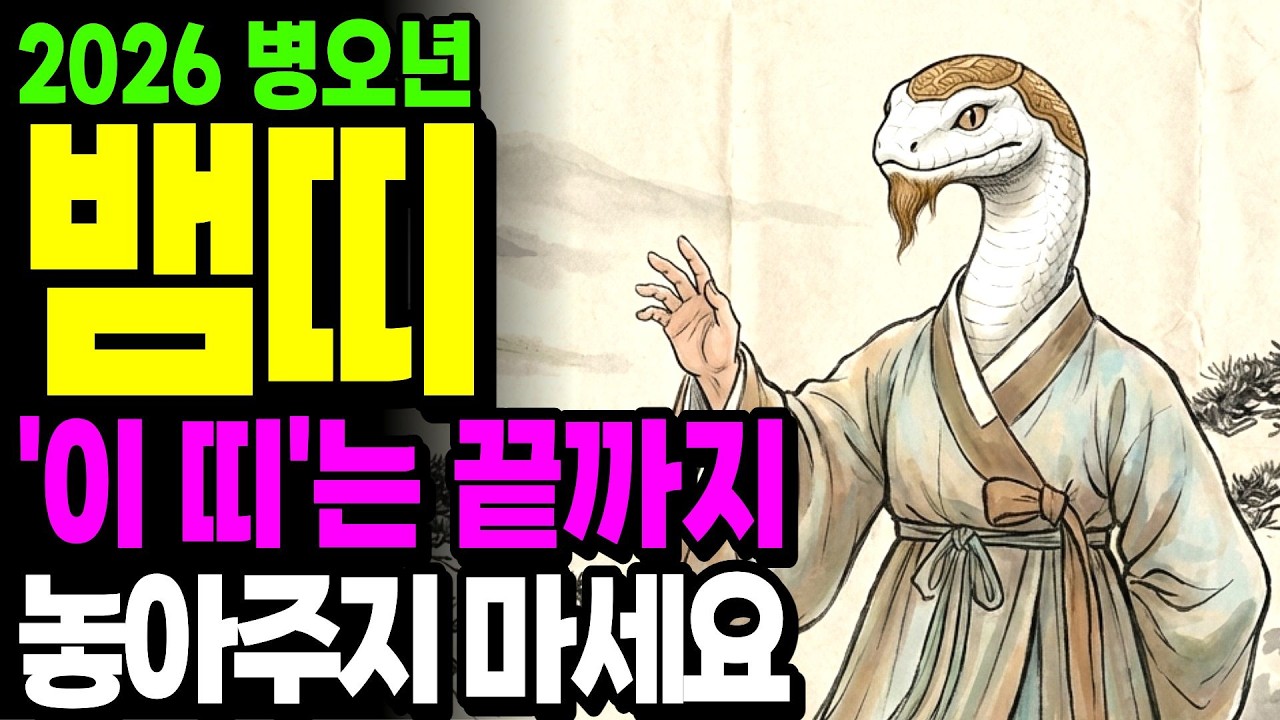 뱀띠 곁에서 쓴소리하는 닭띠와 소띠, 절대 내치지 마십시오 (올해 막대한 재물 안겨줄 진짜 귀인입니다)