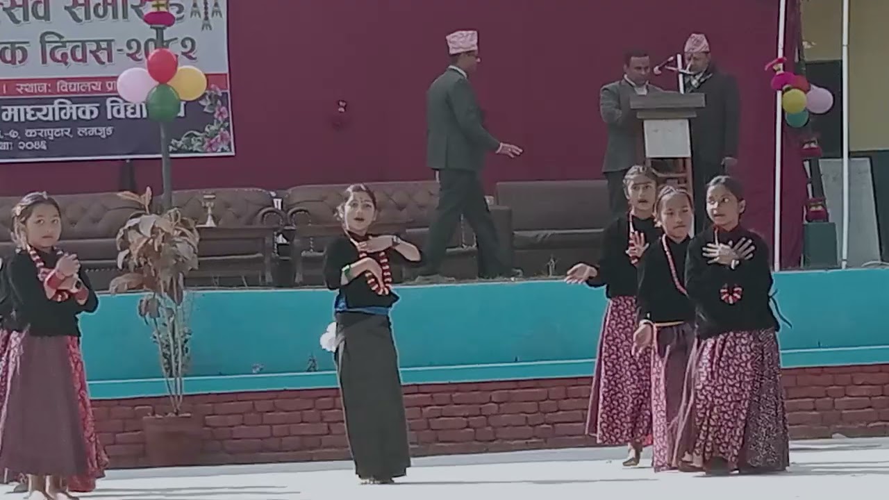 School program🙏🙏🙏🇳🇵🎛️