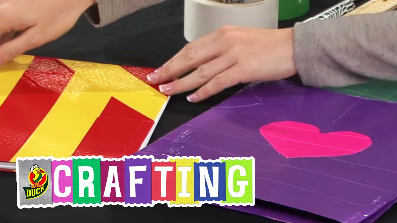 How to Craft a Duct Tape School Folder