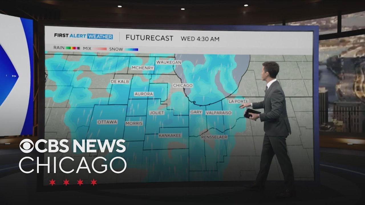 More snow coming early Wednesday morning in Chicago