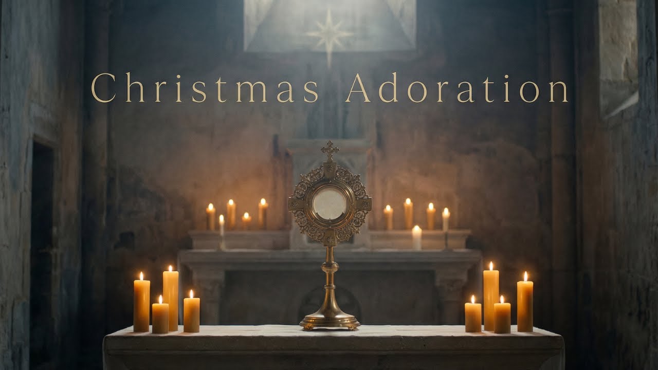 Christmas Gregorian Chant for Eucharistic Adoration | Holy Silence & Deep Sleep
