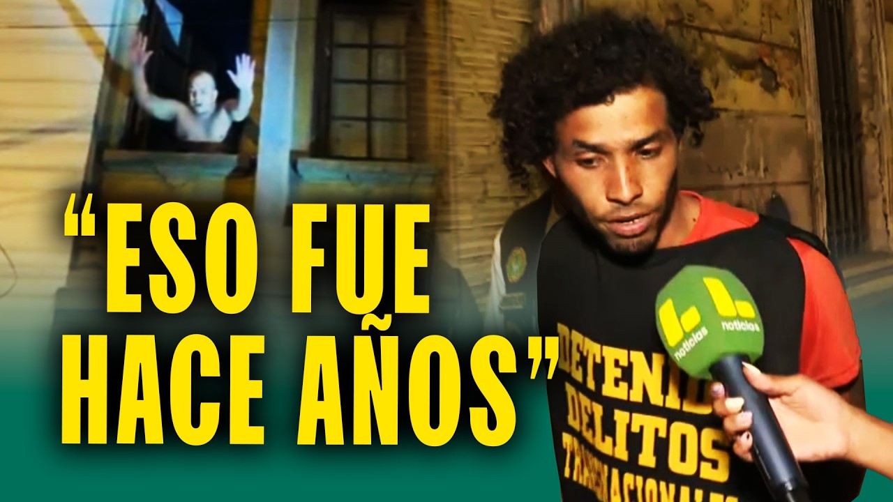 Lo detienen en operativo contra banda extorsiva y así responde: 