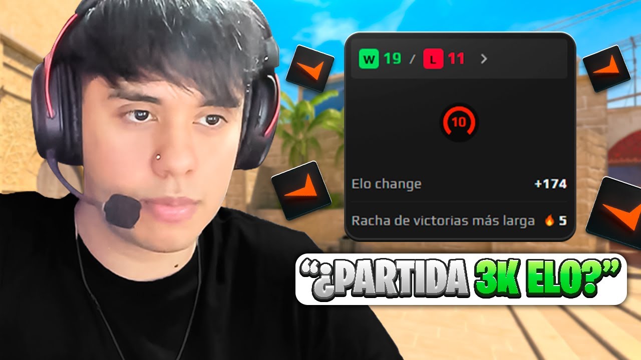 ESTAMOS a NADA de los 3k de elo EN FACEIT🎆