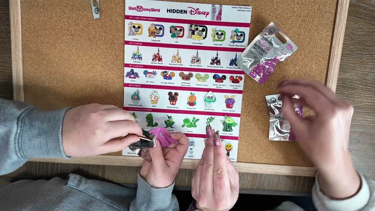 Hidden Disney Wave B pins