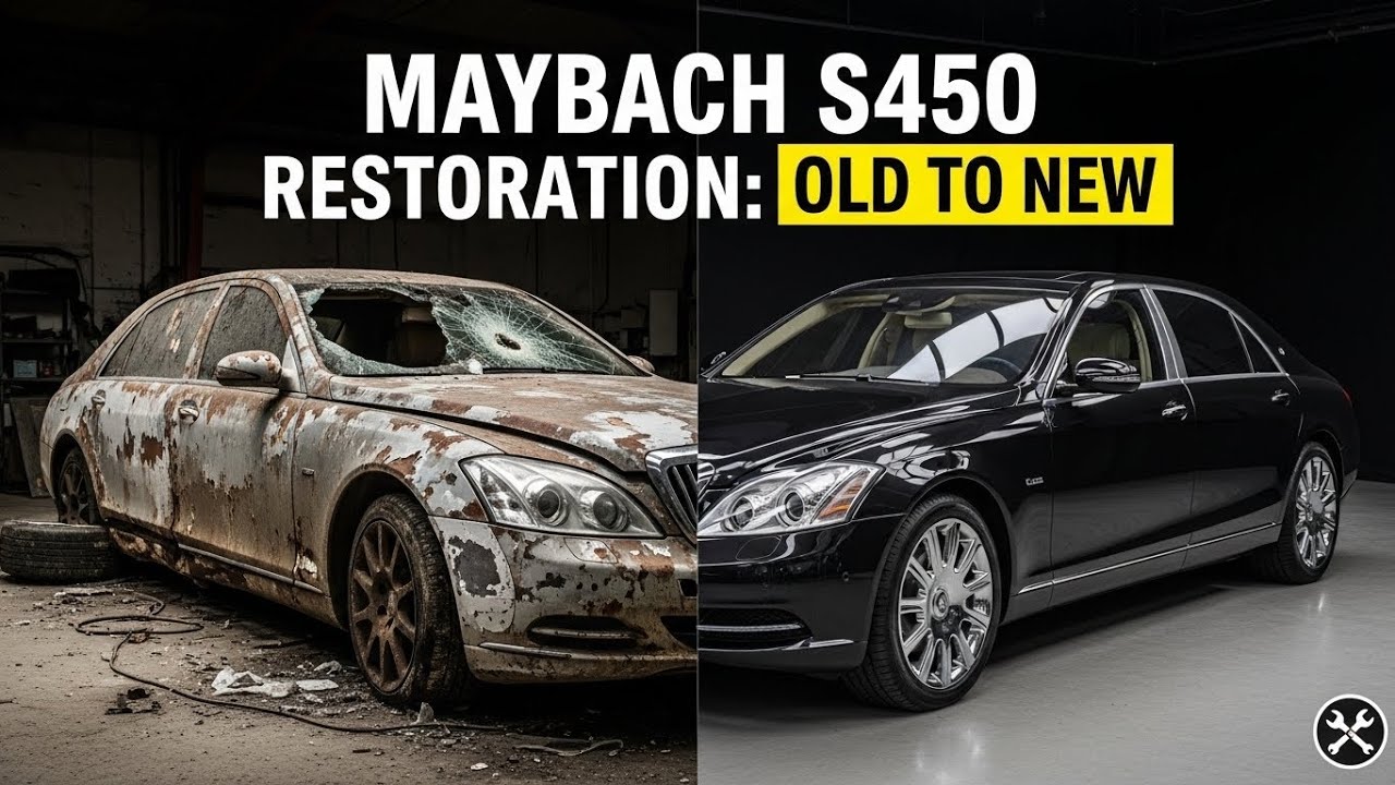 MAYBACH S450 FULL RESTORATION   LUXURY ENGINE SERVICE, INTERIOR DETAILING   PAINT REFINISHING