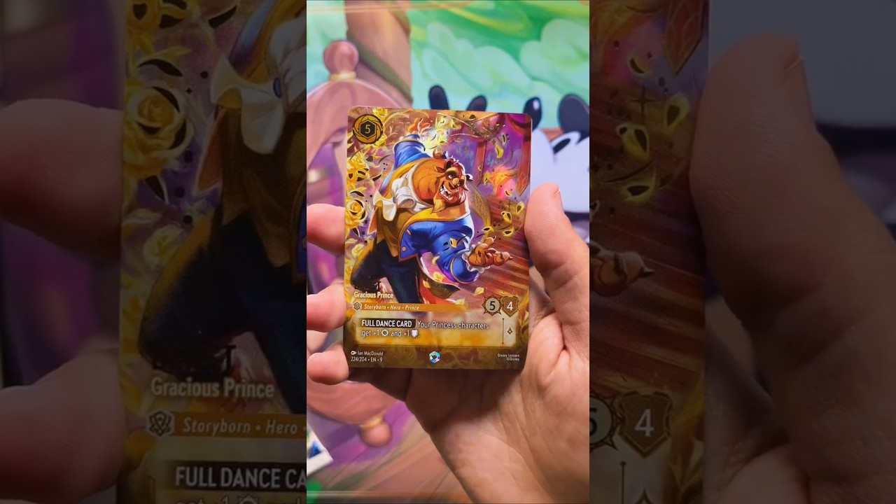 Enchanted Lorcana Beast Fabled #enchanted #lorcana #enchantedfabled #tcg #disneylorcana #lorcanatcg