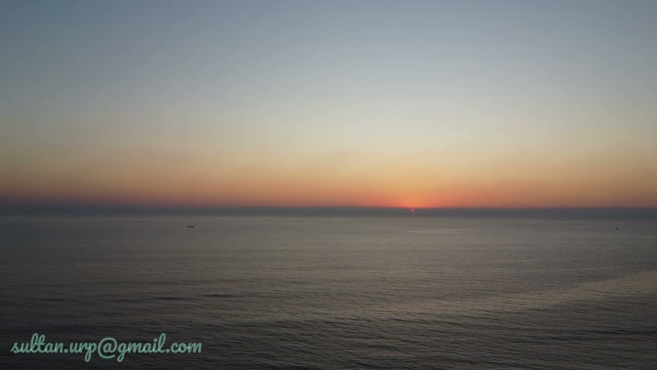 Sunset at Bay of Bengal, Cox's Bazar, Bangladesh, December 2025