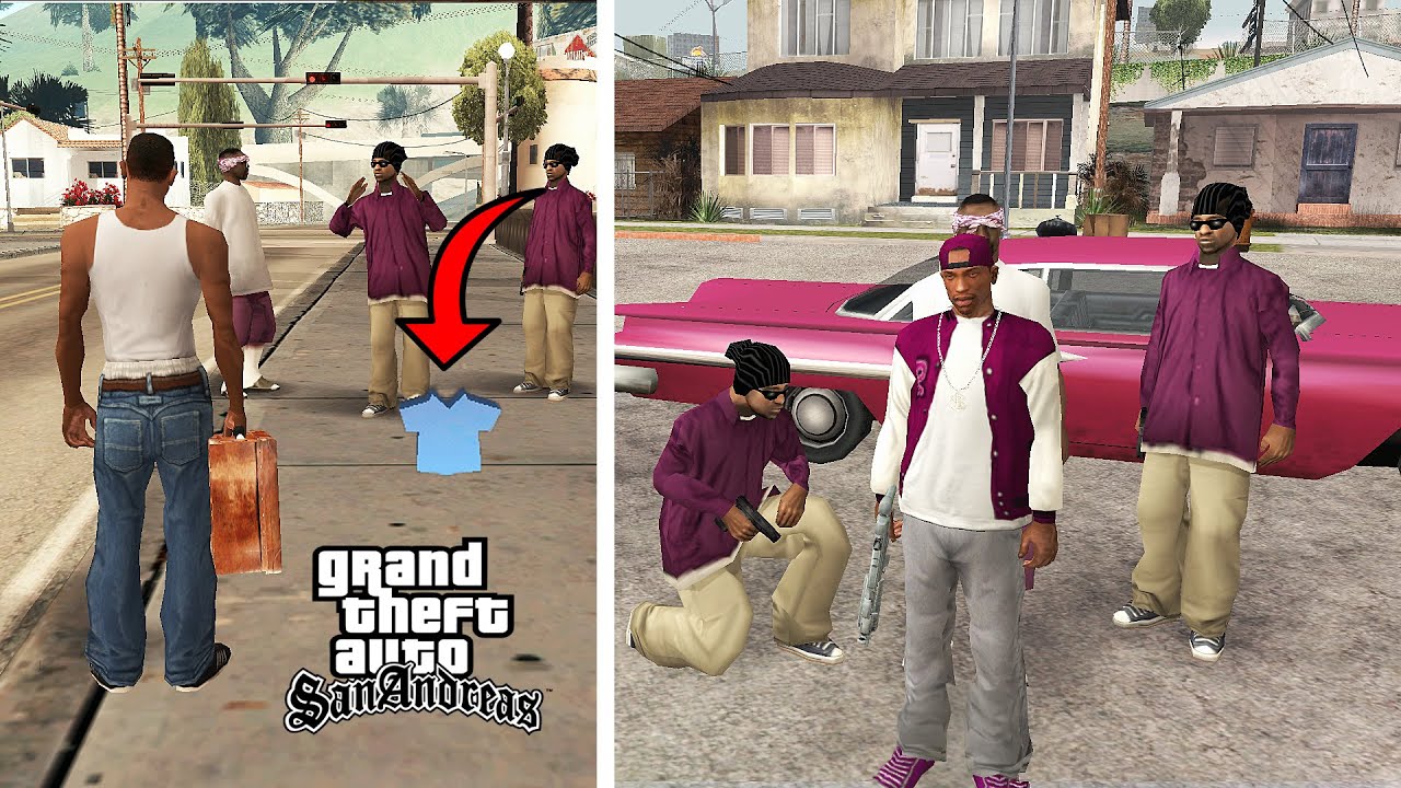 What Happens if CJ Joins Ballas After The Final Mission of GTA SAN ANDREAS?