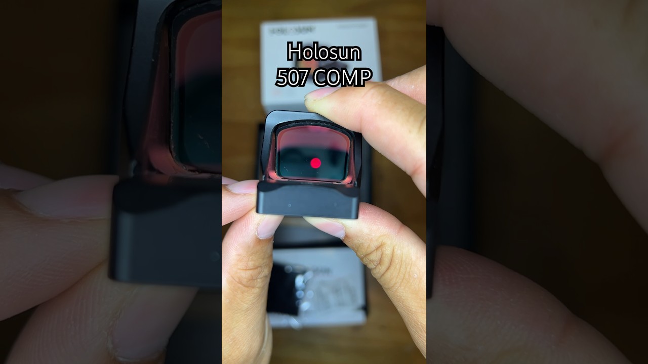 Unboxing Holosun HS507COMP Competition Red Dot #uspsa #ipsc #optic #carryoptics