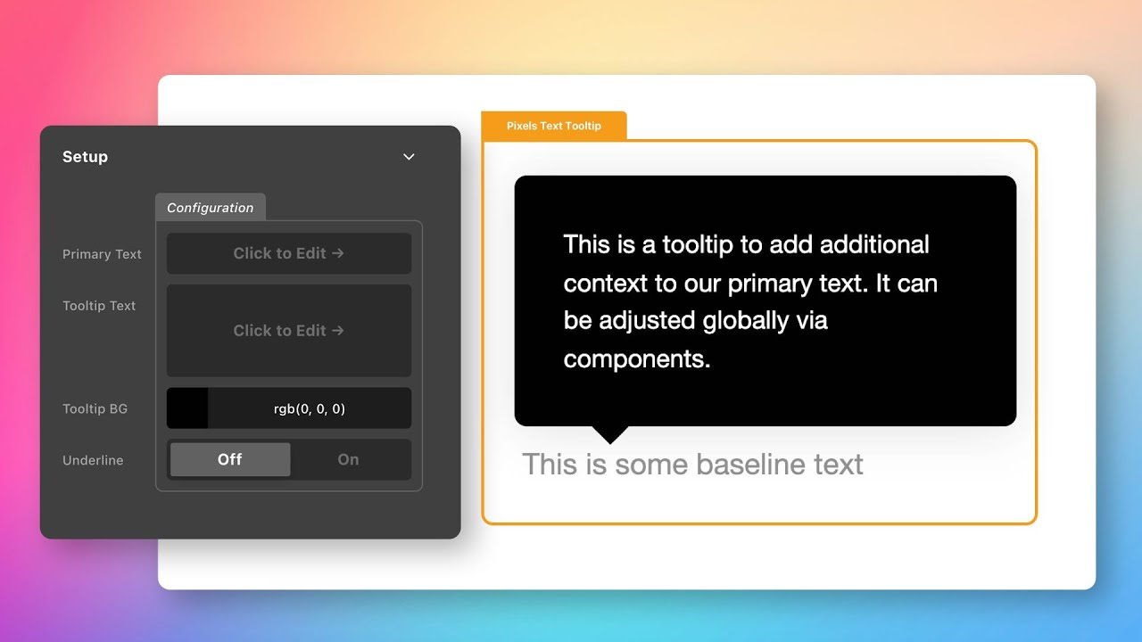 Native Cornerstone Tooltip Element – No Plugins Required