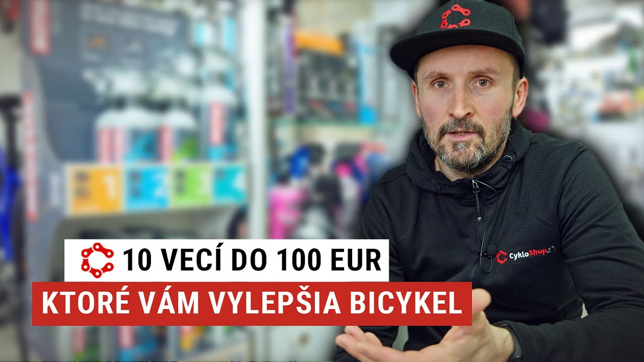 10 veci do 100 eur ktorými si vylepšíte bicykel