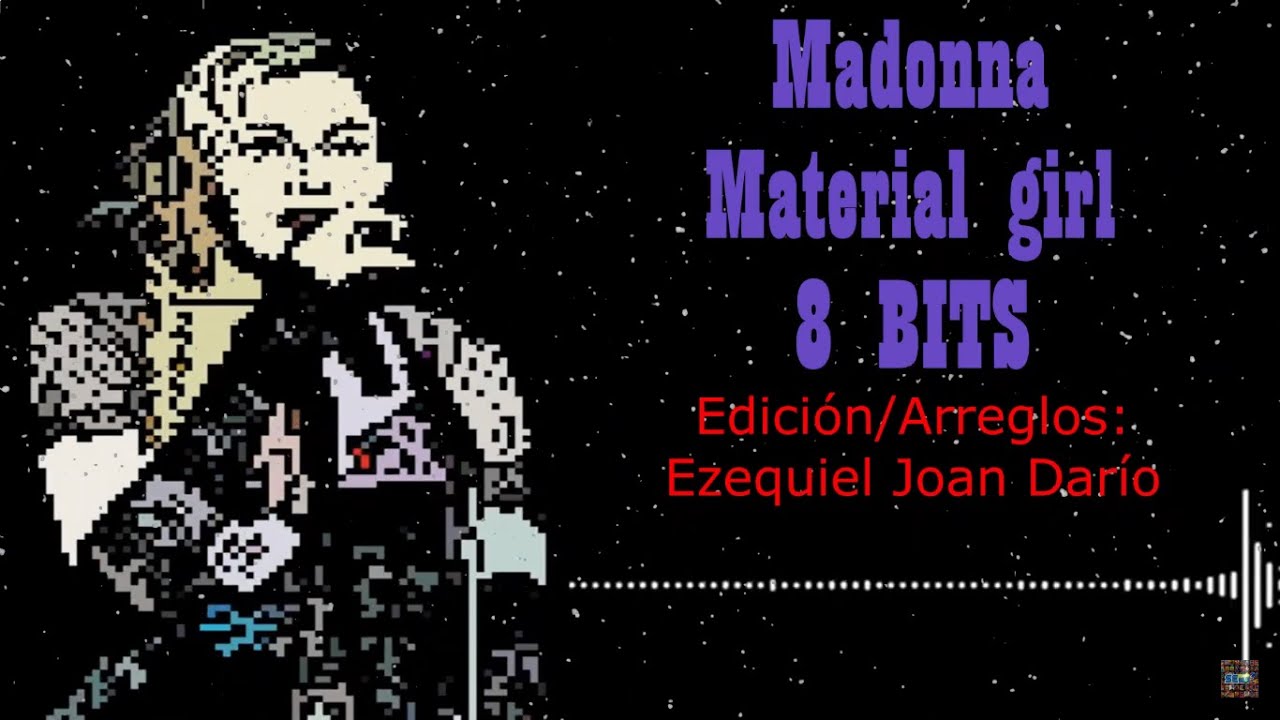 Madonna Material girl 8 BITS