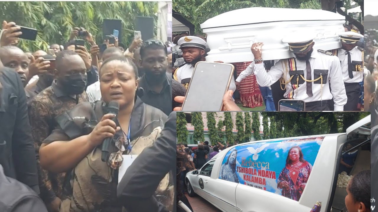 EUNICE MANIANGA CHANTE DEVANT LE CORPS DE SA MERE NZOTO MALIL! FAMILLE INCONSOLABL£