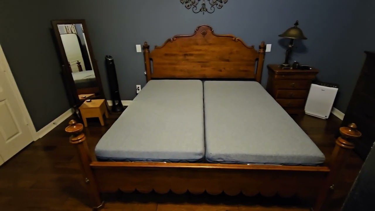 Costco Brentwood home Q series cooling gel Tahoe hybrid mattress  sleep science adjustable base