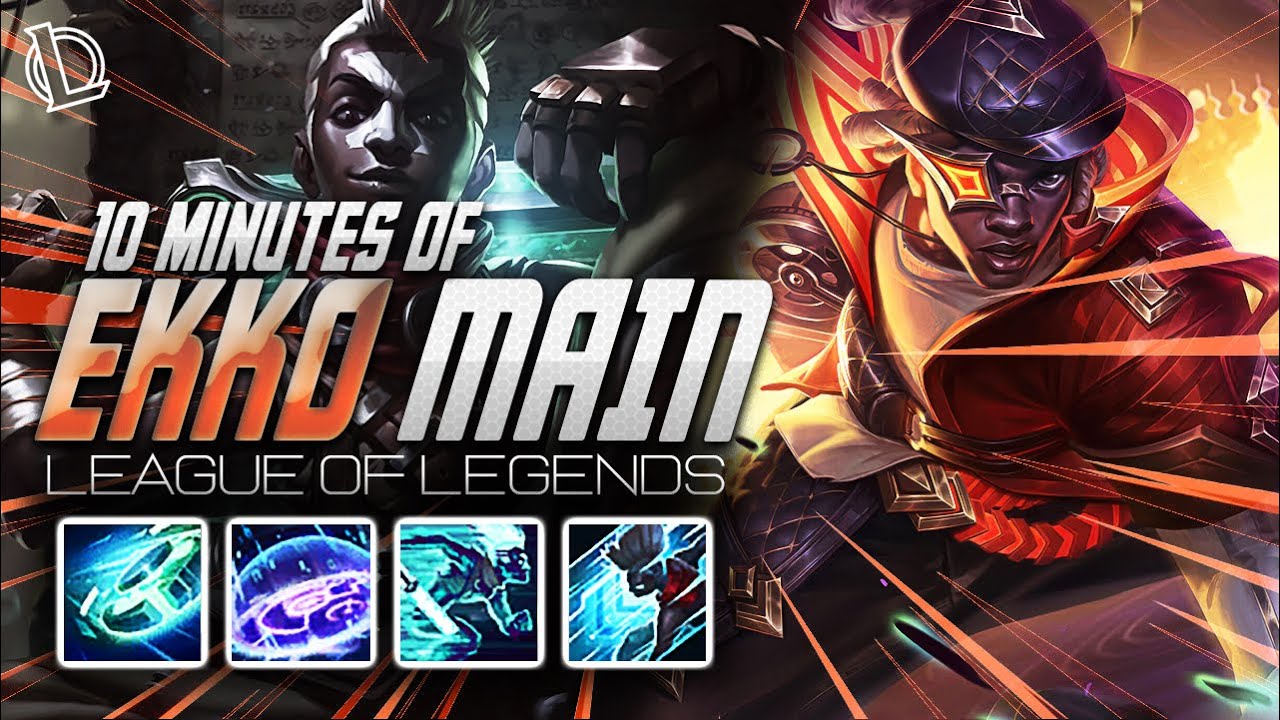 EKKO MONTAGE - 10 MINUTES OF EKKO MAIN | Ez LoL Plays #551 [60 FPS]