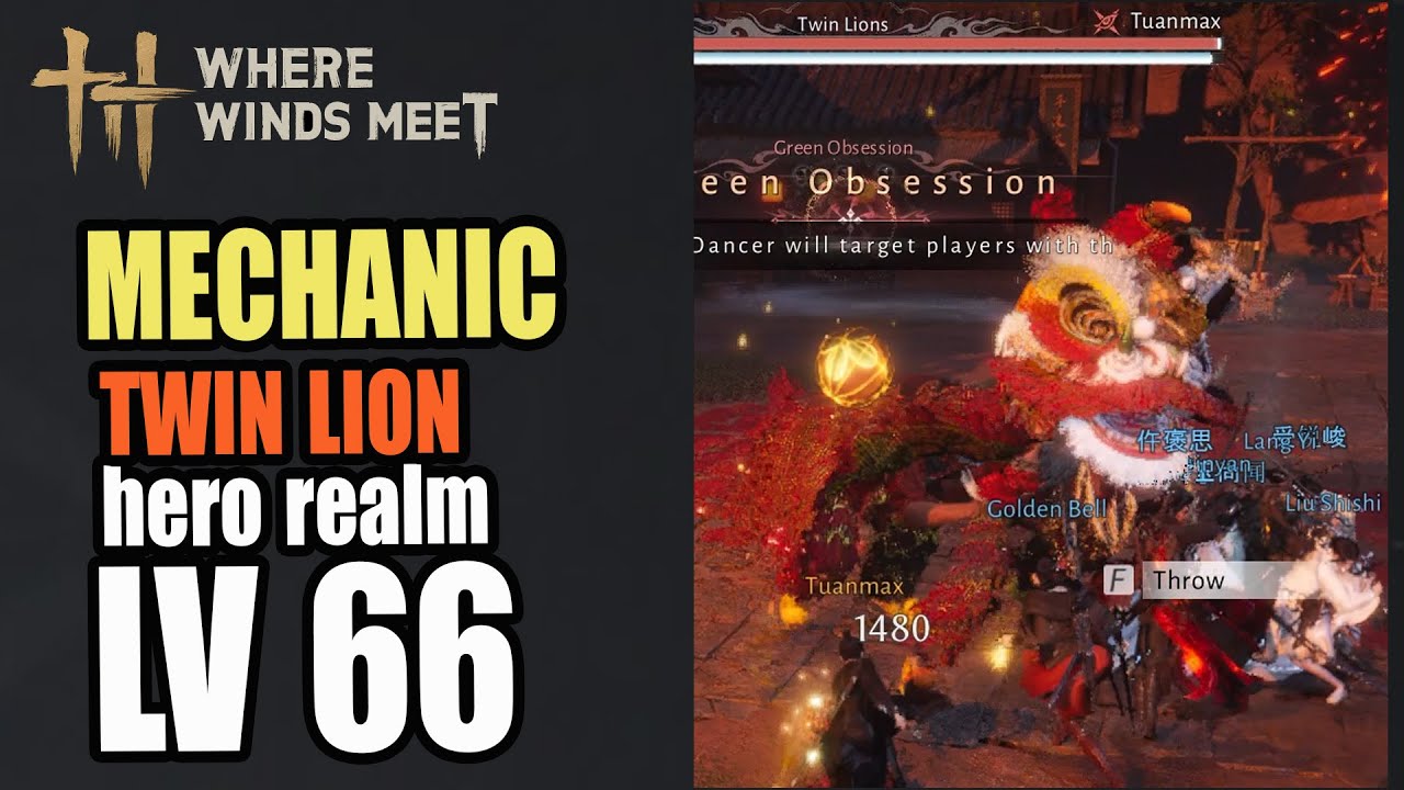 Руководство по игре Twin Lions Mechanic для 66 уровня в Hero&rsquo;s Realm