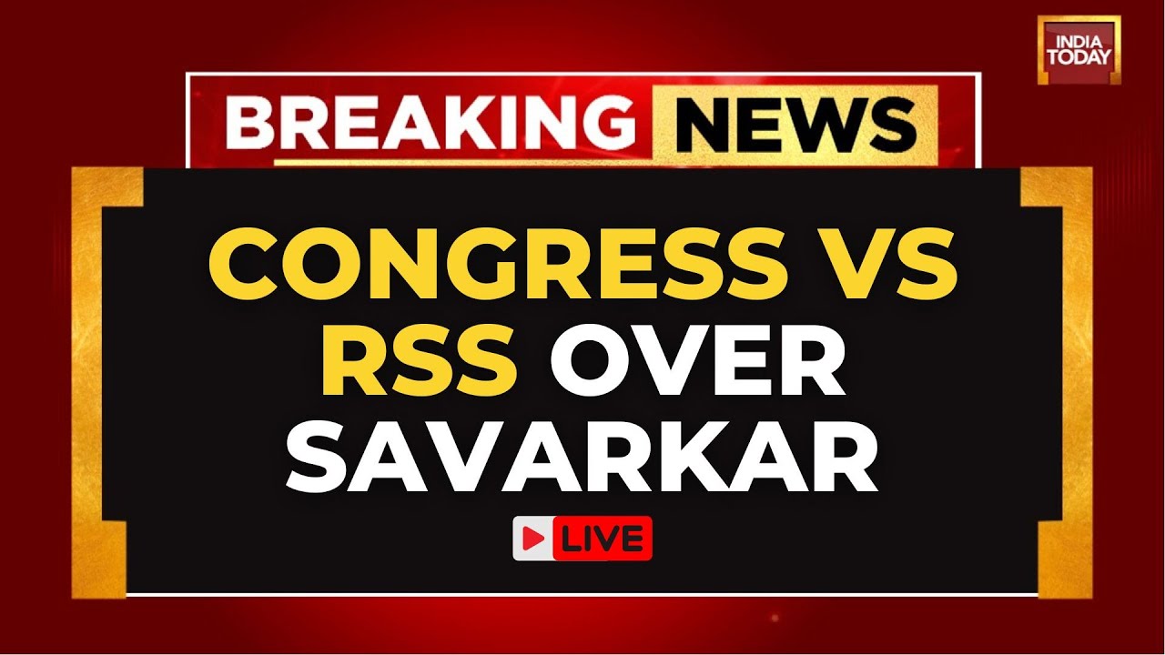 LIVE: Congress Mocks RSS Over 'Ratna To Savarkar' | Bhagwat Seeks Bharat Ratna For Savarkar