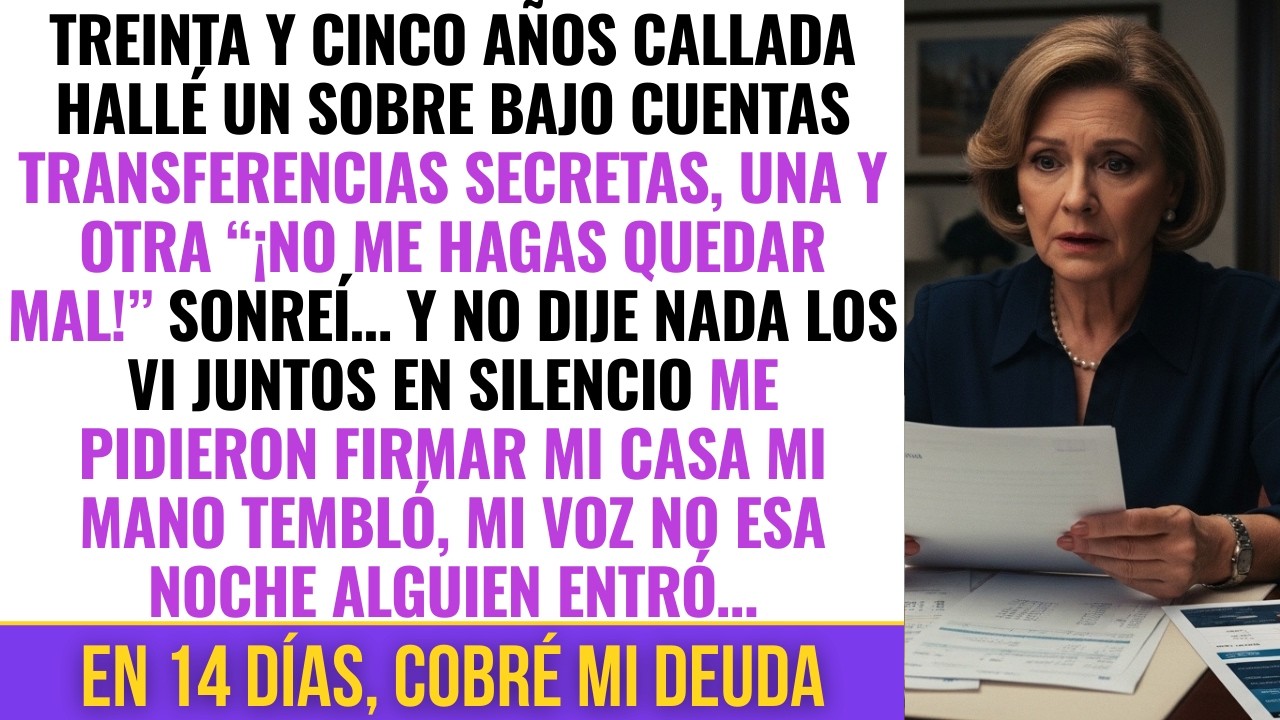 Creí que era “solo dinero”… pero cuando vi esos papeles listos, entendí lo que tramaban… ¿