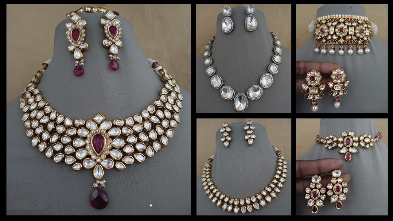 कुंदन हार सेट डिज़ाइन्स  | Kundan Necklace Set Design Timeless Elegance for Every Occasion