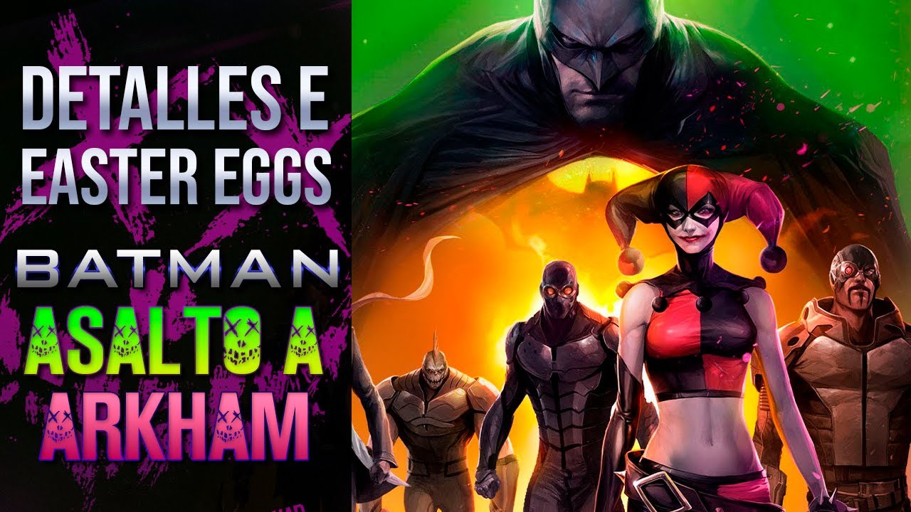 40 Detalles de Batman Asalto a Arkham