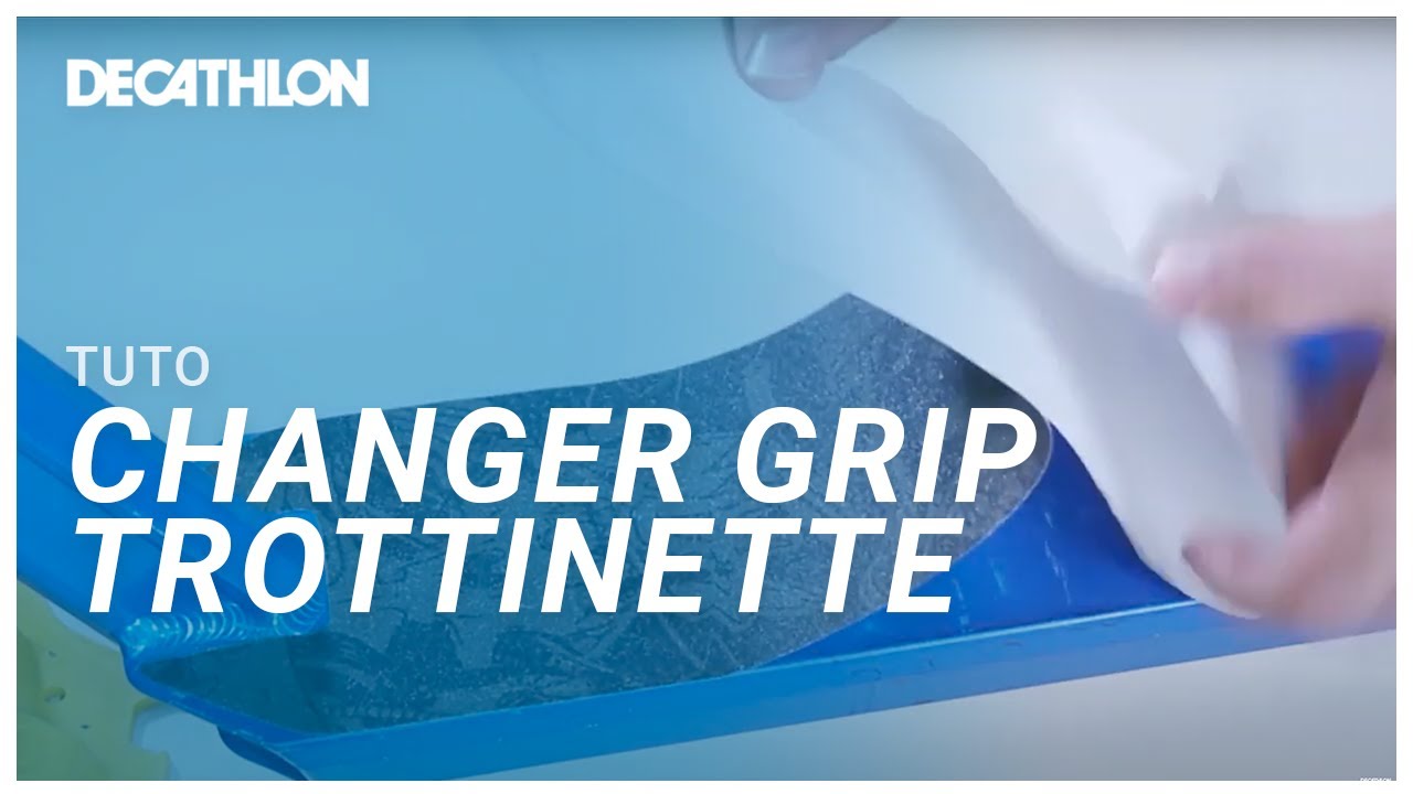 TUTO - Comment changer le grip d'une trottinette freestyle ? 🛴 I Decathlon