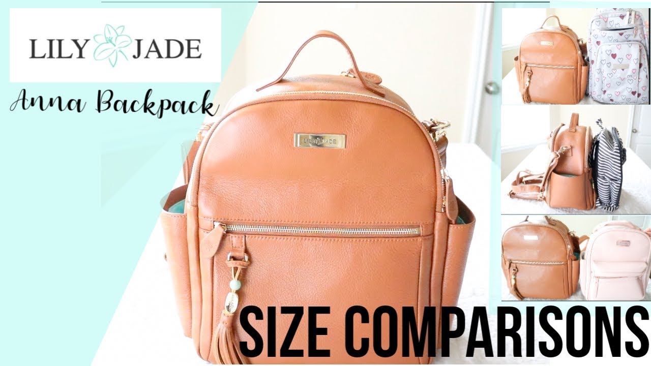 Lily Jade Anna Backpack Comparison |itzy Ritzy + JujuBe