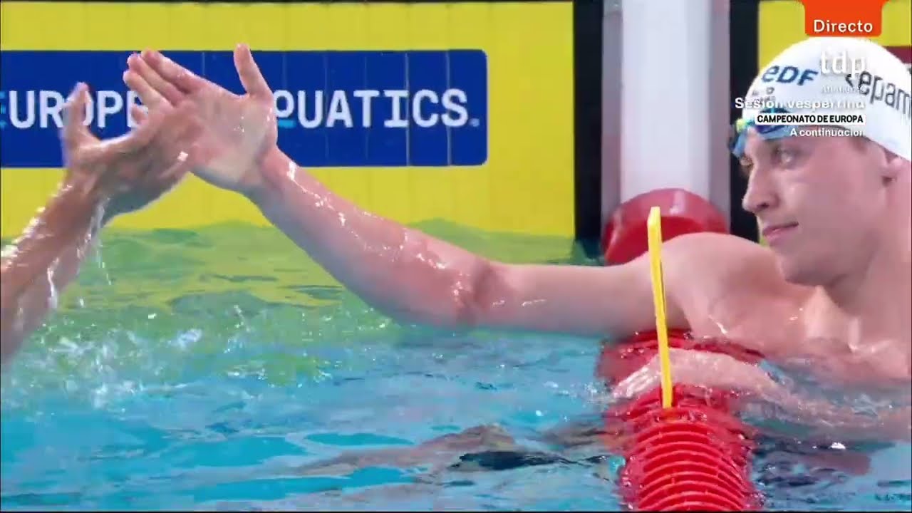 FINAL  50m Mariposa | Egor Kornev vs Maxime Grousset | Europeo 2026