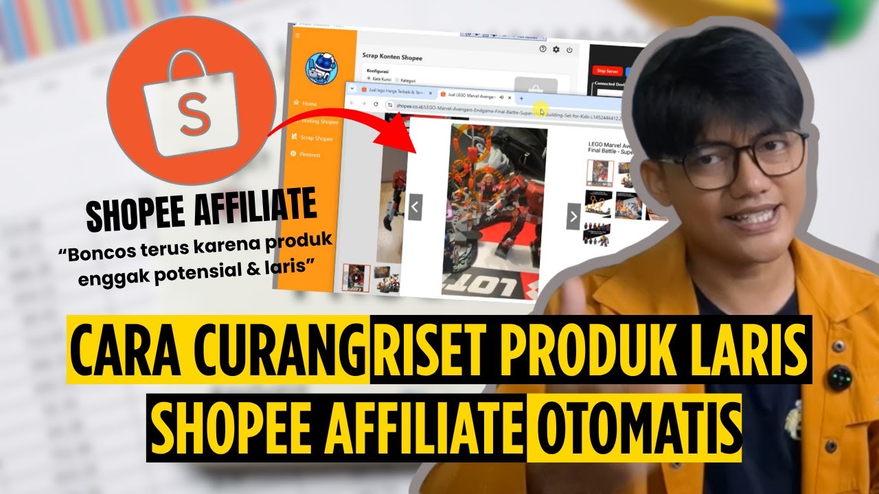 Belajar Affiliate Shopee WAJIB Tahu: Cara Riset Produk Terlaris ! No Copy Paste Manual