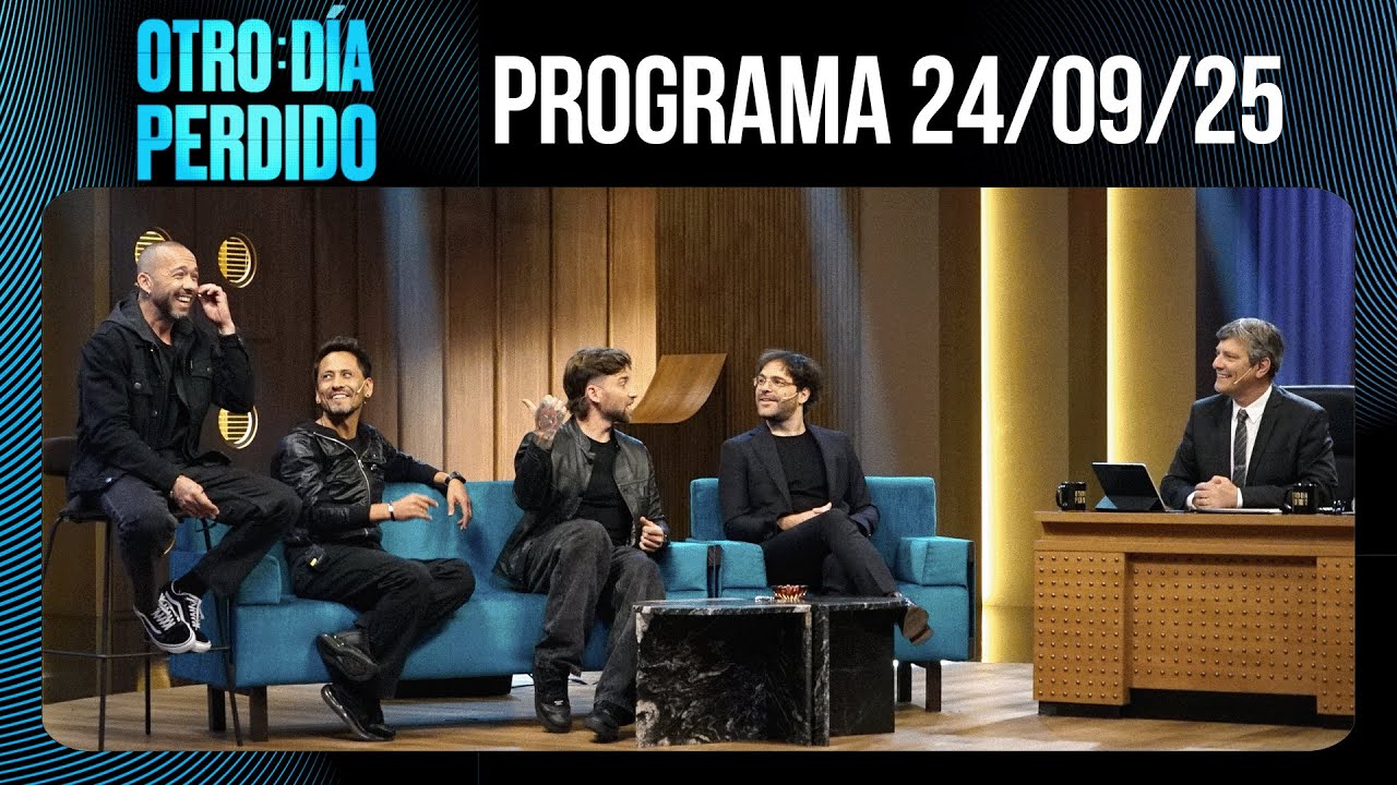 OTRO D&Iacute;A PERDIDO - Programa 24/09/25 - PETER LANZANI Y LA K'ONGA, COMBO PERFECTO