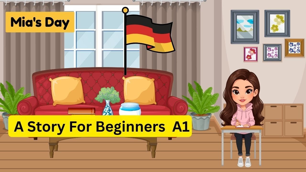 Easy German A1 – Slow Story for Absolute Beginners