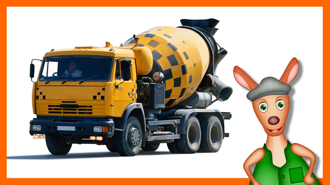 * CEMENT MIXER * | Trucks For Kids | Things That Go TV!