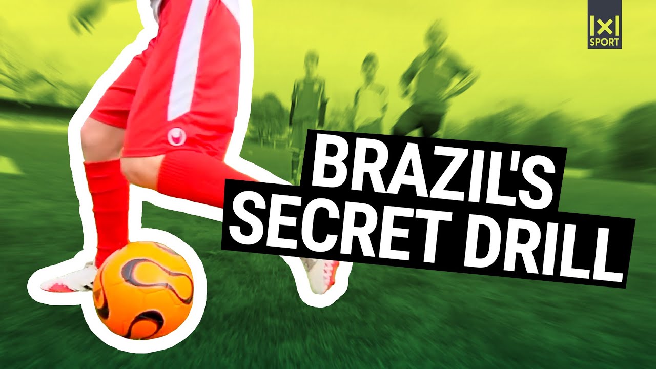 Train soccer technique alone ⚽️ Ginga soccer exercise ⚽️ Learn strength endurance playfully