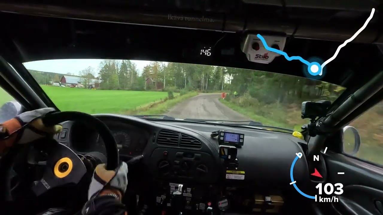 Maanrakennus Sjöberg Rallisprint 2025 - Tuukka Hallia
