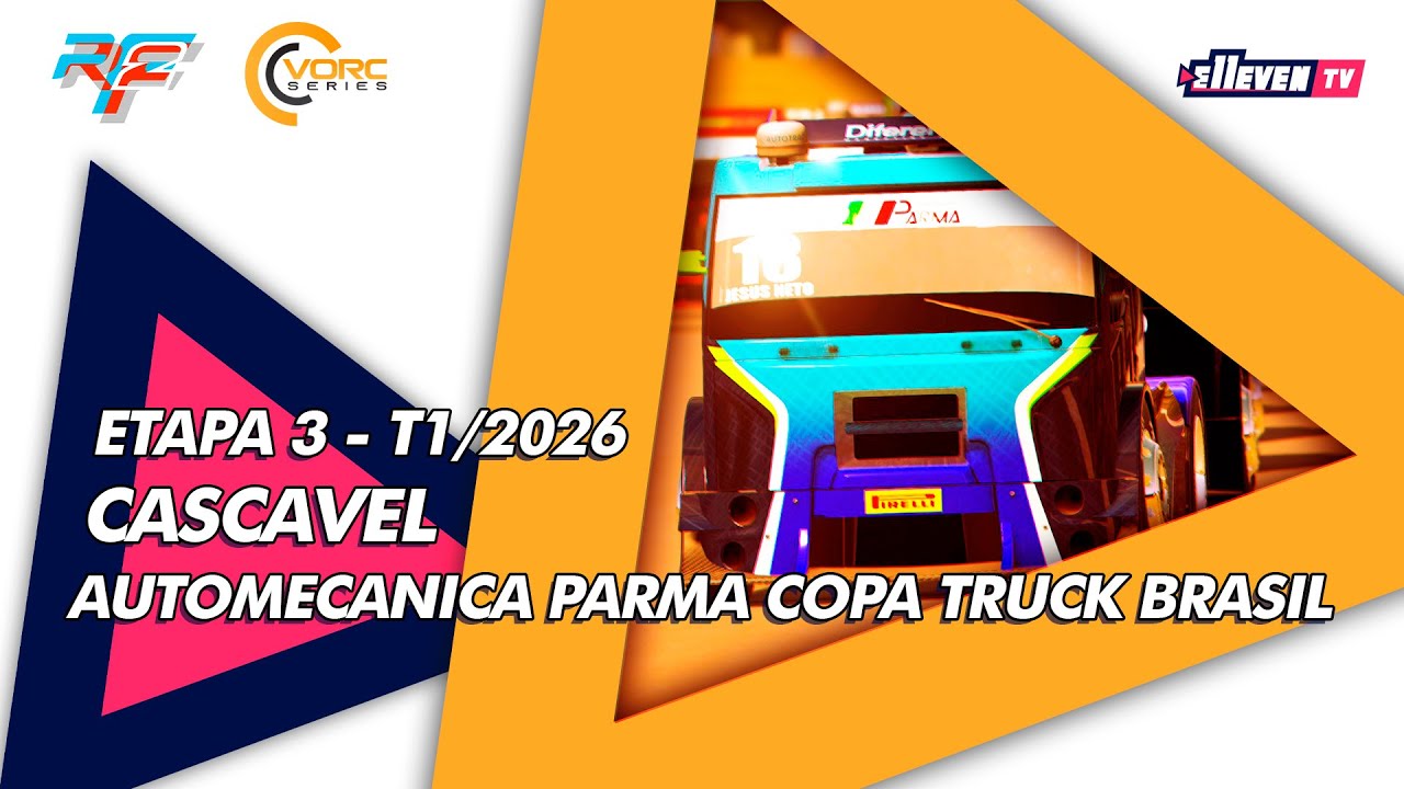 VORC Series -  Automecanica Parma Copa Truck Brasil | 3ª Etapa - Cascavel | 2026/1