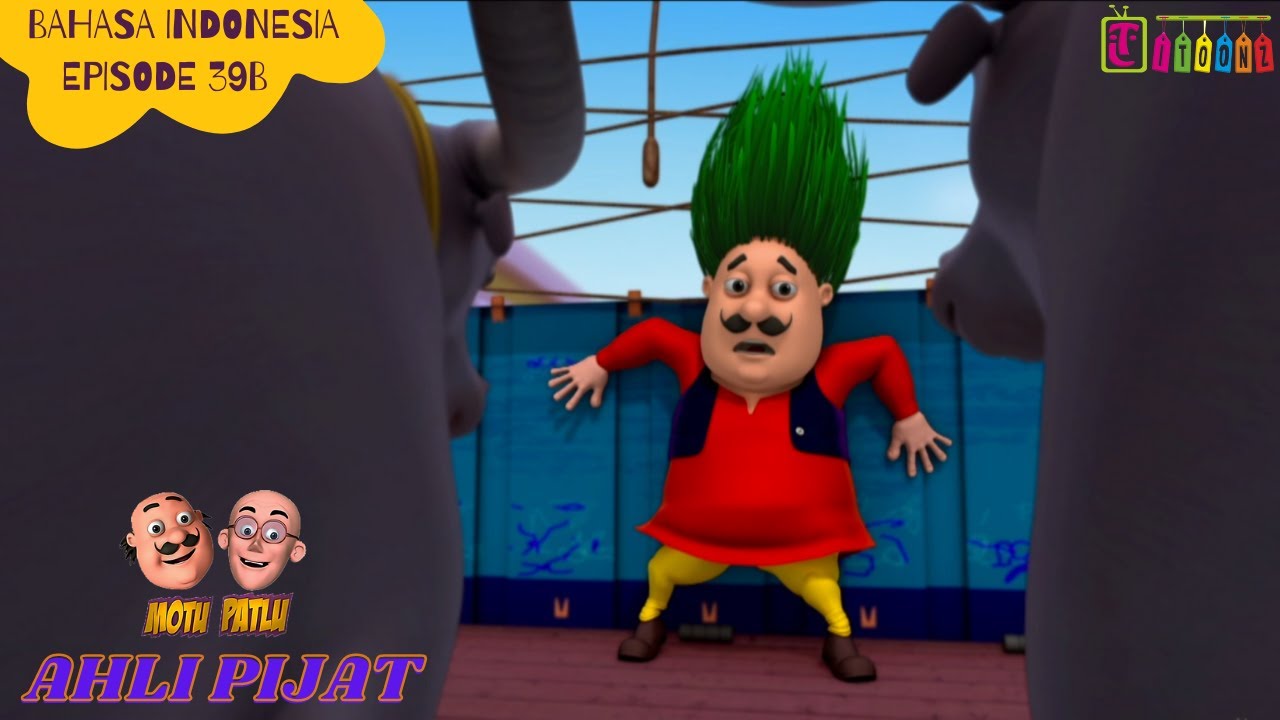 Motu Patlu Series Eps 39B Full Versi - Ahli Pijat | Animasi Anak | Itoonz