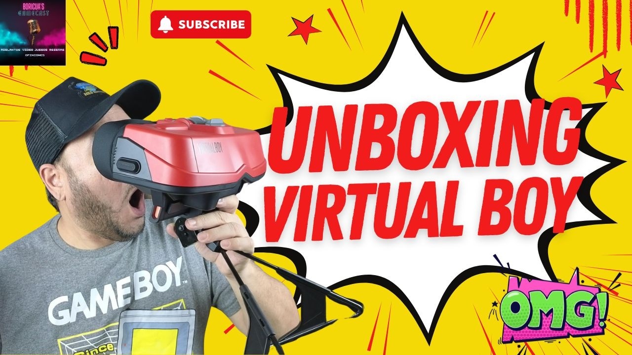 Virtual Boy Unboxing 2026