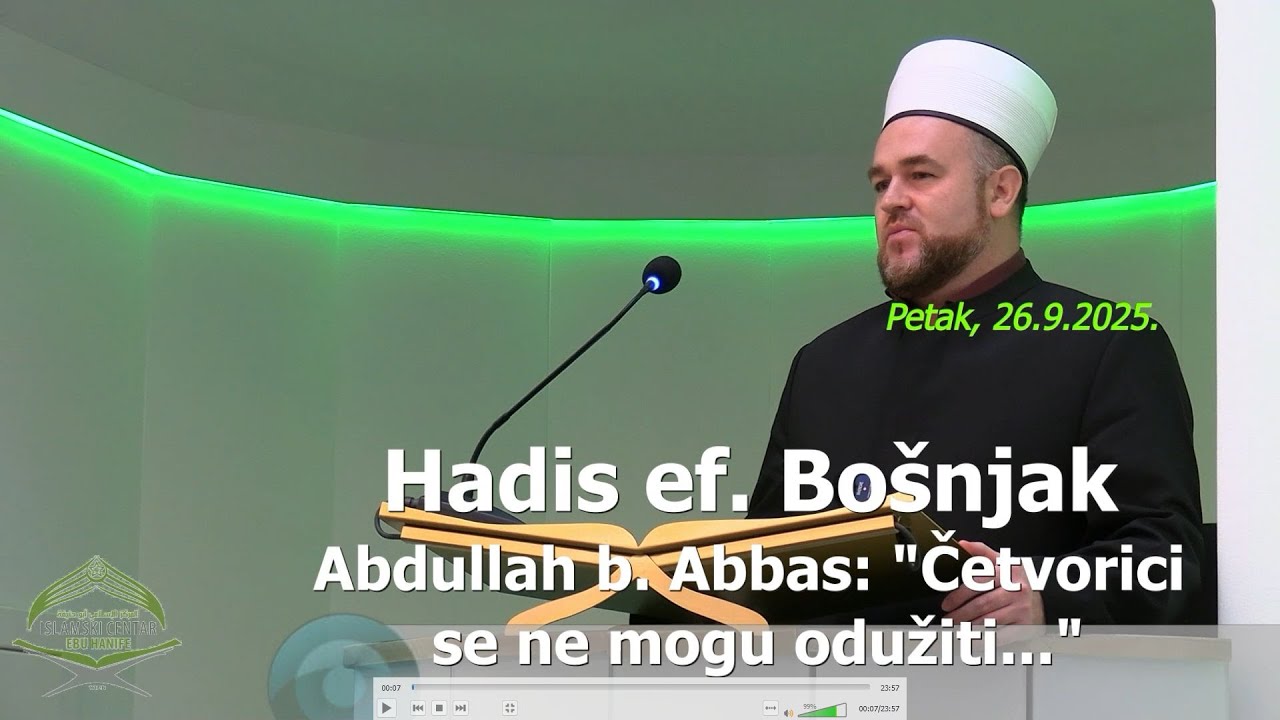 Hadis ef. Bo&scaron;njak: 