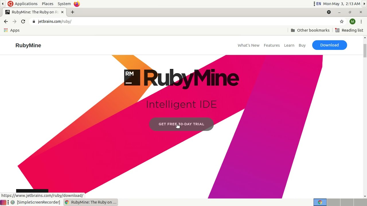 How to install RubyMine in Ubuntu 20.04 LTS and Linux | RubyMine-2021.1.1