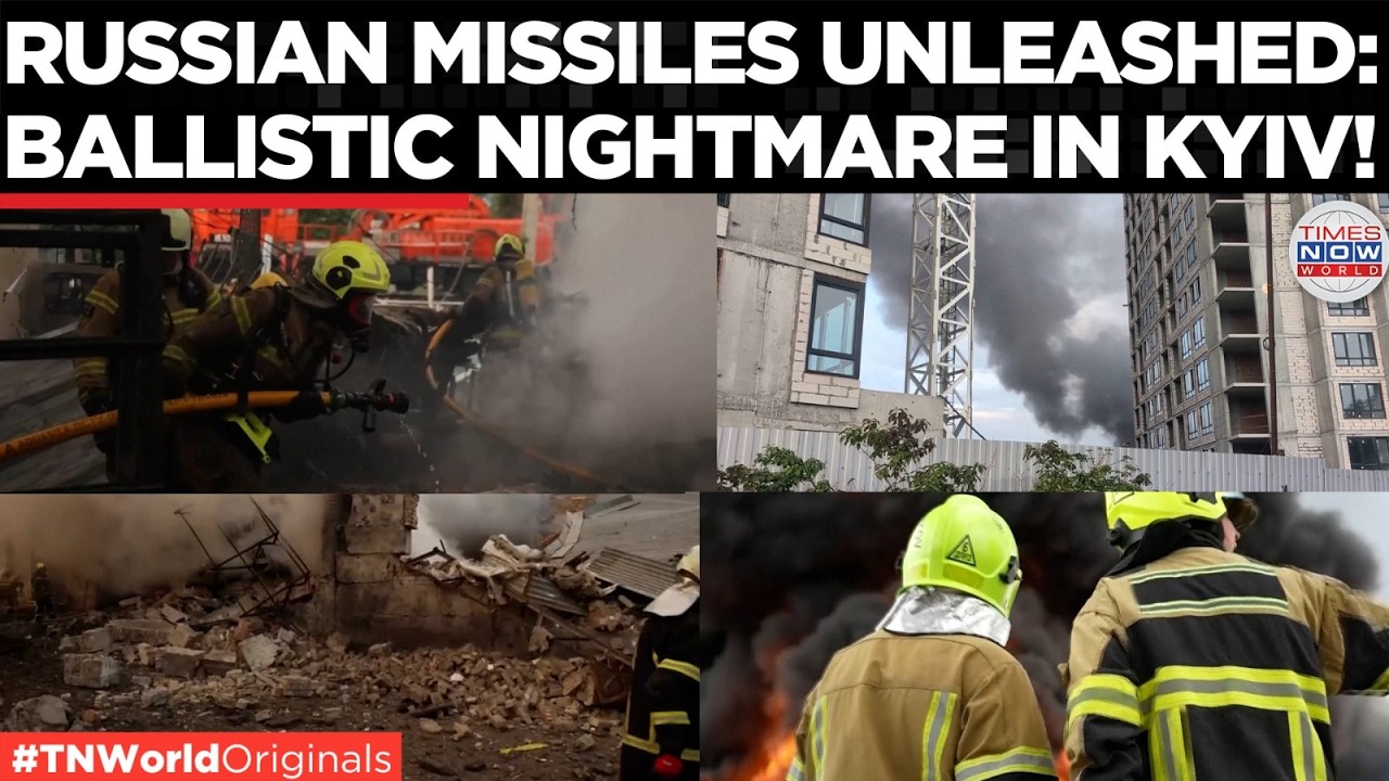 KYIV UNDER FIRE: 121 Drones & Russian Ballistic Missiles Evade Alerts to Pummel Ukraine Overnight!