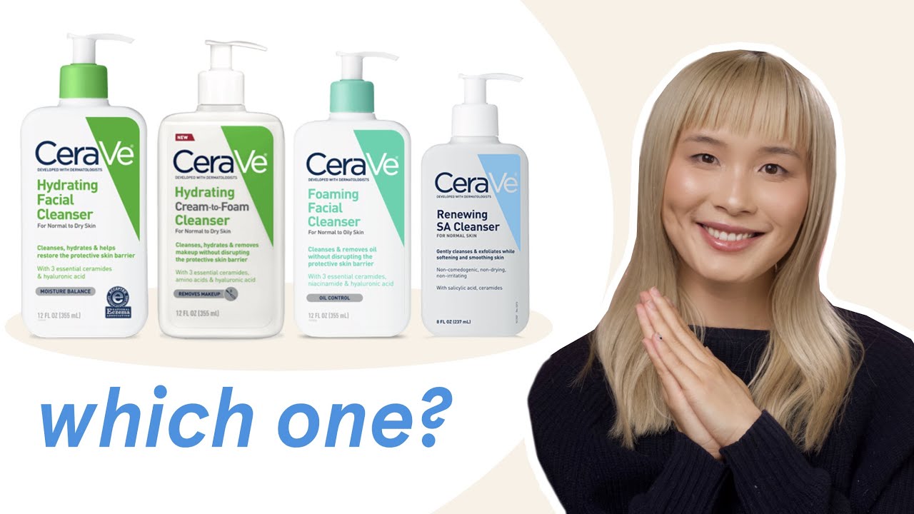 Какое очищающее средство Cerave подойдет вам лучше всего?