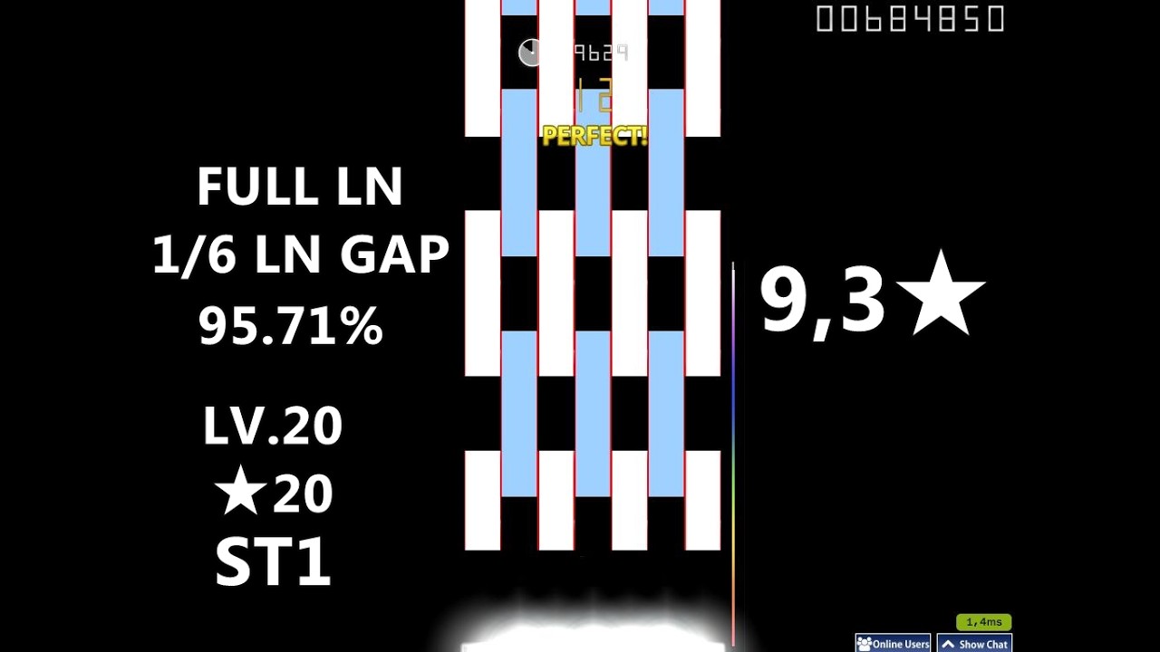 LeaF - Alice in Misanthrope -厭世アリス-[INSANE] [[BMS] [st_1] [i2_20] FULL LN 95.71% 9,3★