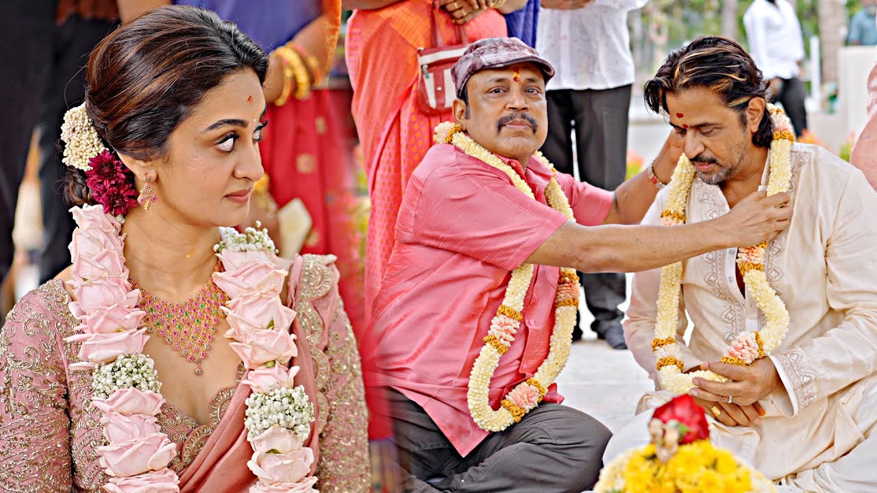 Arjun Sarja's Daughter Aishwarya Arjun And Actor Umapathy Engagement Visuals | Daily Culture