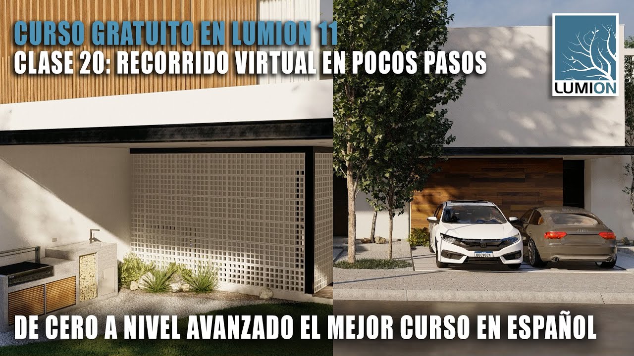 LUMION 11 RECORRIDO VIRTUAL REALISTA EN 30 MINUTOS