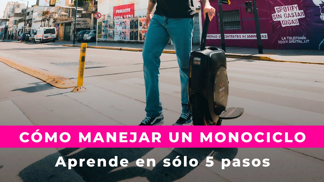 C&oacute;mo manejar un monociclo el&eacute;ctrico - Aprende en s&oacute;lo 5 pasos | ECO ALSINA