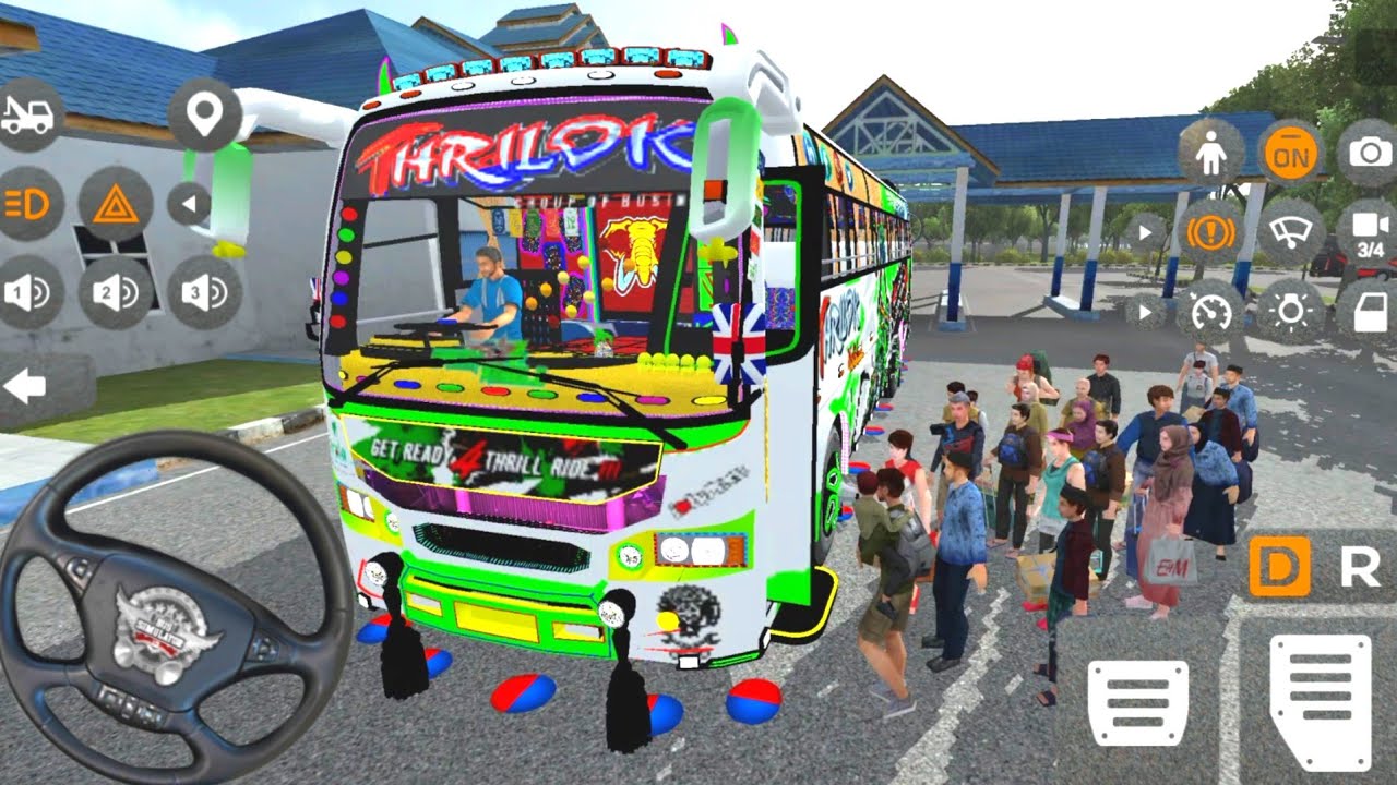 💥 Bus Simulator Indonesia – Realistic Driving Experience Android Gameplay Video