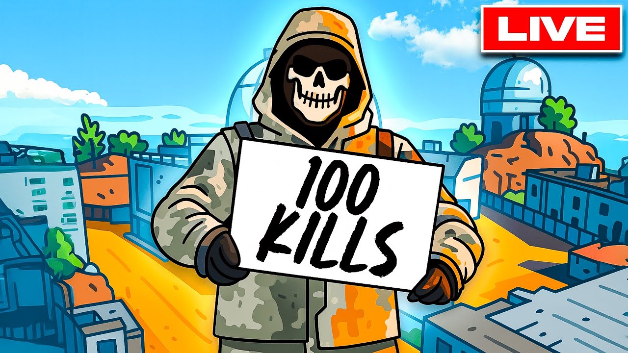 Stream Doesn't End until I get 100 kills | !feedback