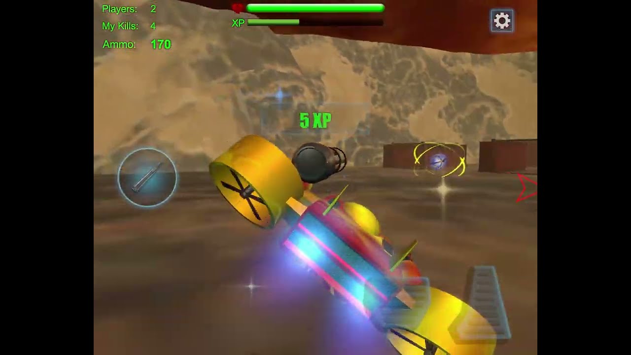 Gaming Entertainment | Core Multiplayer | Stinger Hovercraft in Titan Gulch