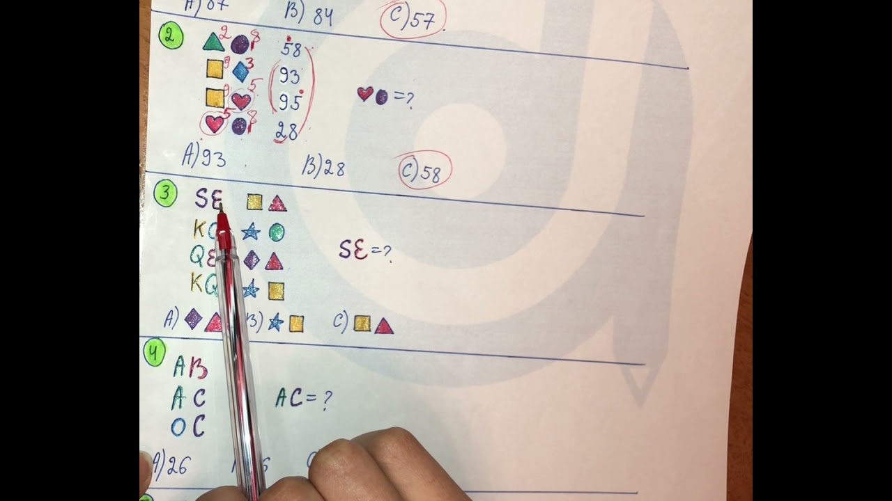 DOST ACADEMY. Məntiq. 2-ci sinif. Şifrələr