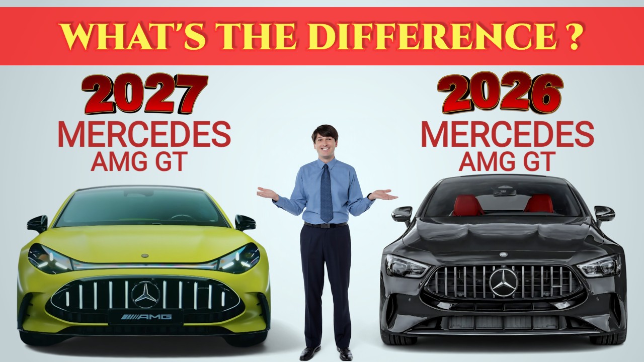 2027 Mercedes AMG GT 4 Door coupe Vs 2026 Mercedes  AMG GT 4 Door coupe - What's the DIFFERENCE?